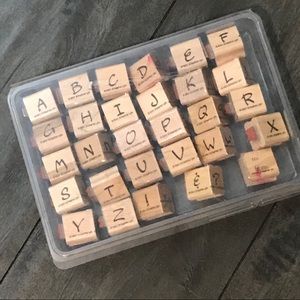 Stampin’ Up! Alphabet Stamp Set